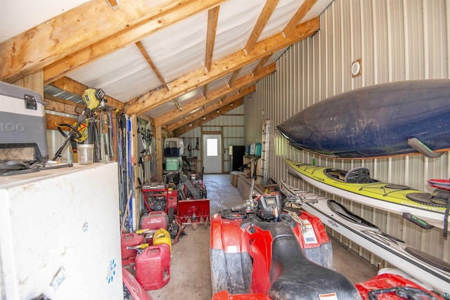 72 Sled Dog Trl, Hovland, MN 55604 - view of garage