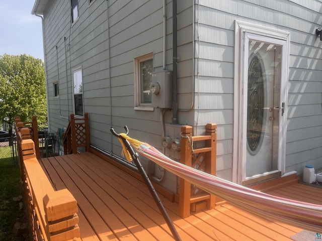 2213 W 10th St, Duluth, MN 55806 - view of deck