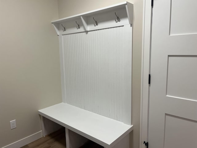 5036 W Arrowhead Rd, Hermantown, MN 55811 - mudroom with wood finished floors and baseboards