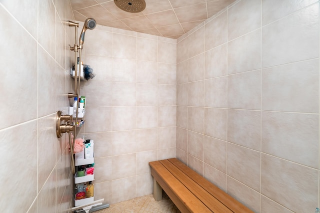 4409 Cedarway Rd, Duluth, MN 55810 - full bath with tiled shower