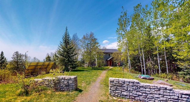 815 Otter Lake Rd, Hovland, MN 55606 - view of grassy yard
