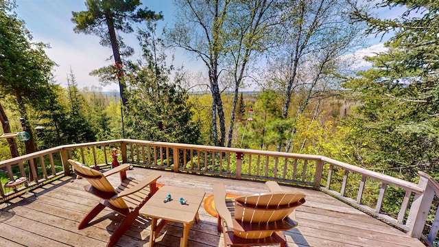 815 Otter Lake Rd, Hovland, MN 55606 - view of deck