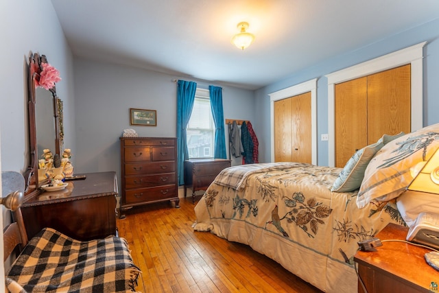 1 W Railroad St, Ely, MN 55731 - bedroom featuring two closets and wood-type flooring