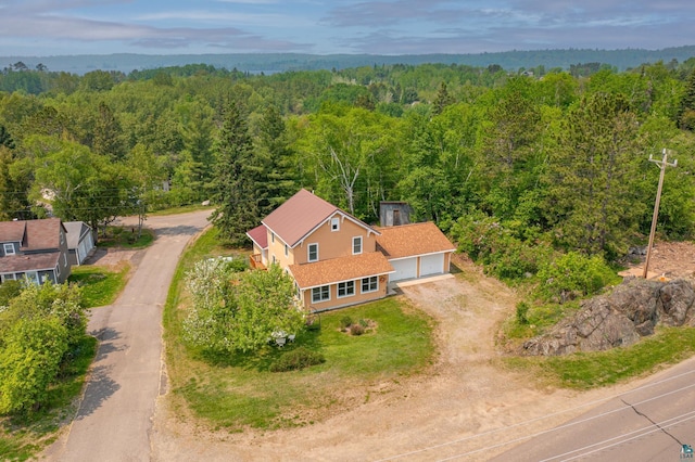1 W Railroad St, Ely, MN 55731 - view from above of property featuring a heavily wooded area
