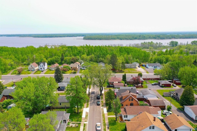 319 N 84th Ave W, Duluth, MN 55807 - aerial perspective of suburban area featuring a large body of water and a heavily wooded area