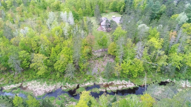 58950 State Highway 23, Sandstone, MN 55072 - aerial view of property's location with a heavily wooded area