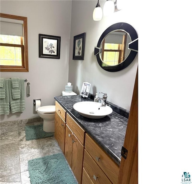58950 State Highway 23, Sandstone, MN 55072 - bathroom with vanity and toilet