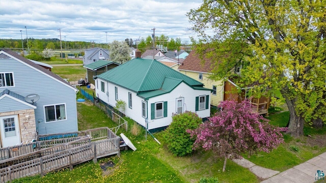 316 W 3rd Ave N, Aurora, MN 55705 - bird's eye view