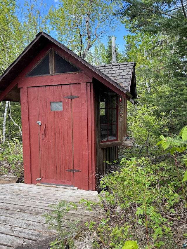 13321 Lodge Rd, Ely, MN 55731 - view of shed