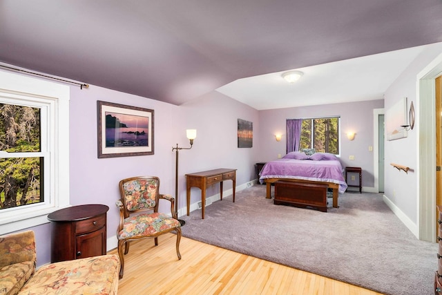 244 E 3rd St, Knife River, MN 55609 - bedroom with baseboards and wood finished floors