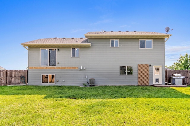 38006 Harvester Ave, North Branch, MN 55056 - rear view of property with cooling unit