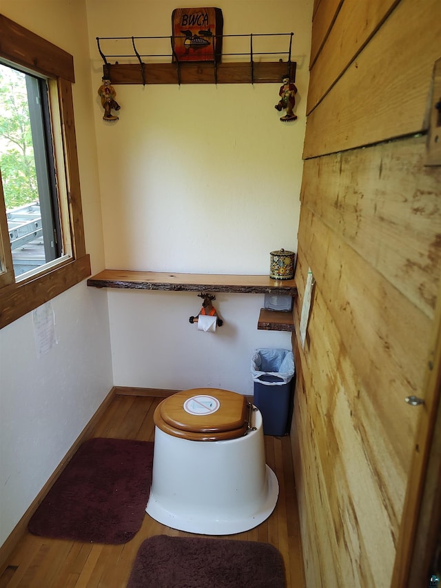4089 First Lake Rd, Ely, MN 55731 - bathroom with wood finished floors and baseboards
