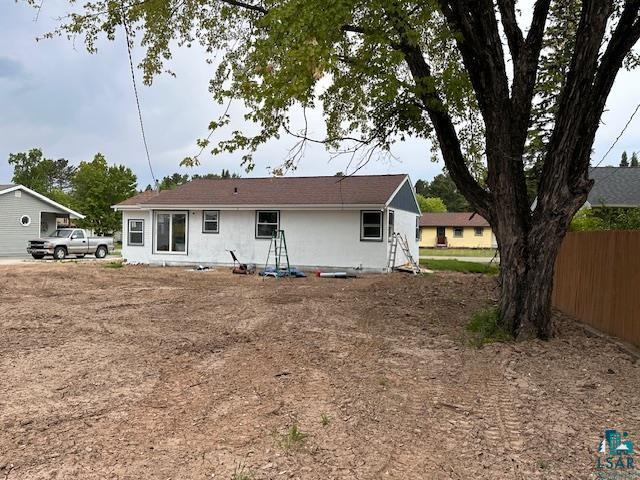 709 Summitt St, Aurora, MN 55705 - view of rear view of property