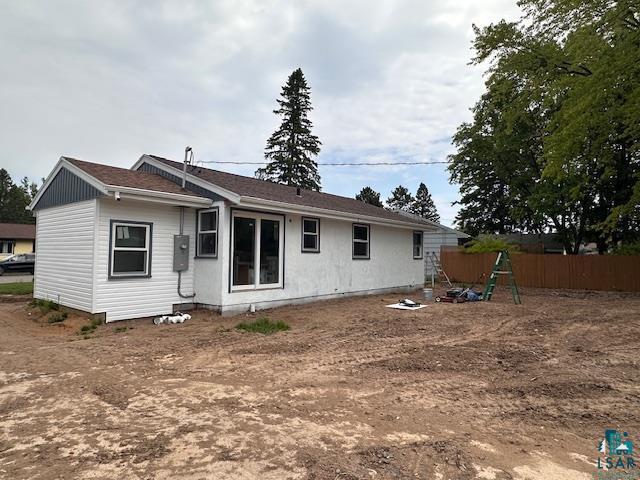 709 Summitt St, Aurora, MN 55705 - view of back of property