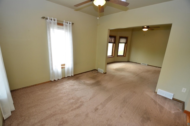 1201 N 59th Ave W, Duluth, MN 55807 - empty room with a ceiling fan and carpet flooring