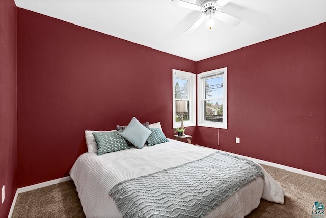 1155 Brainerd Ave, Duluth, MN 55803 - bedroom with carpet floors and a ceiling fan