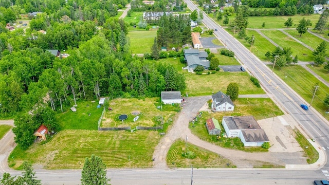 421 Main St S, Aurora, MN 55705 - aerial view of property and surrounding area