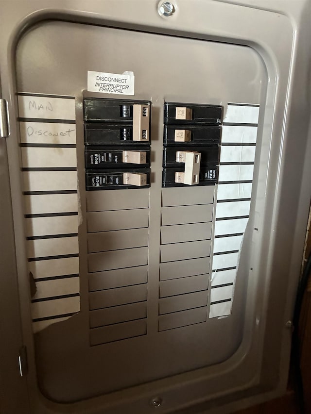 722 8th St S, Virginia, MN 55792 - detailed view of electric panel