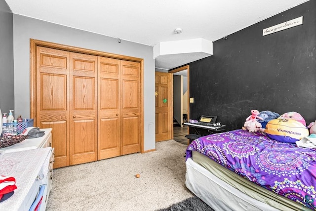 1464 Heather Ln, Cromwell, MN 55726 - bedroom with a closet and light colored carpet