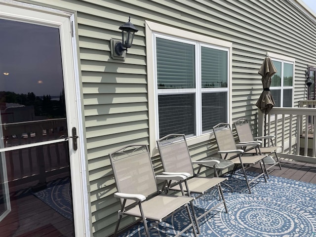 126 W Bayfield St Unit 204, Washburn, WI 54891 - view of wooden deck
