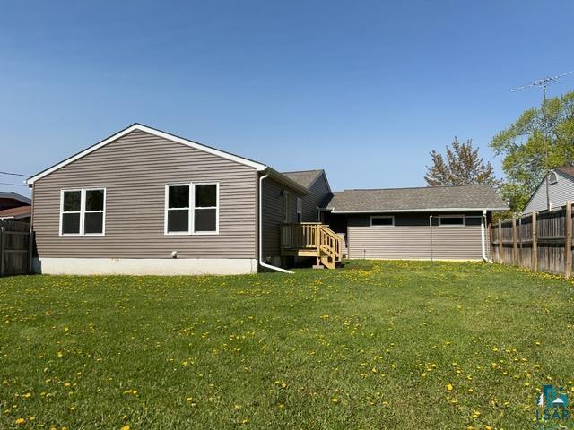 20 S Erie St, Aurora, MN 55705 - rear view of house
