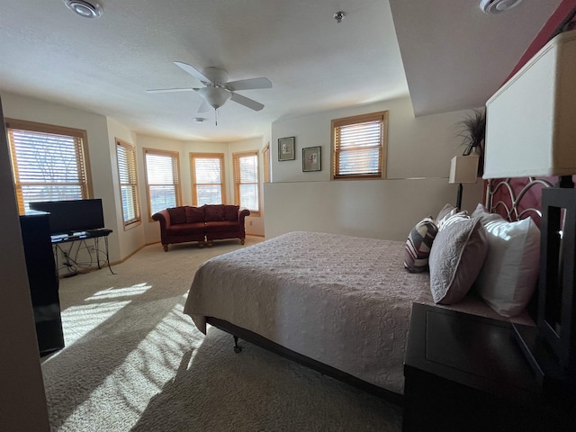 34 N 2nd St Unit 2, Bayfield, WI 54814 - bedroom with carpet flooring and ceiling fan