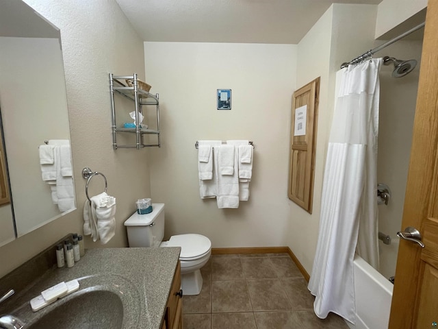 34 N 2nd St Unit 2, Bayfield, WI 54814 - full bathroom featuring vanity, tile patterned flooring, and shower / tub combo