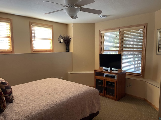 34 N 2nd St Unit 2, Bayfield, WI 54814 - bedroom featuring carpet and a ceiling fan
