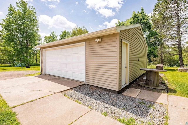 1707 Swan Lake Rd, Duluth, MN 55811 - view of detached garage