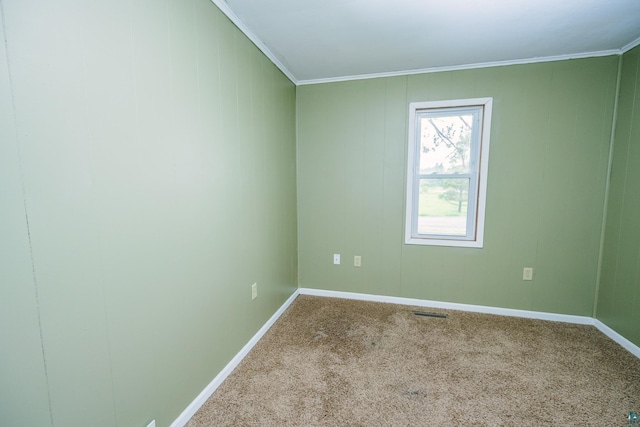 5287 Canosia Rd, Twig, MN 55779 - carpeted spare room with ornamental molding and baseboards