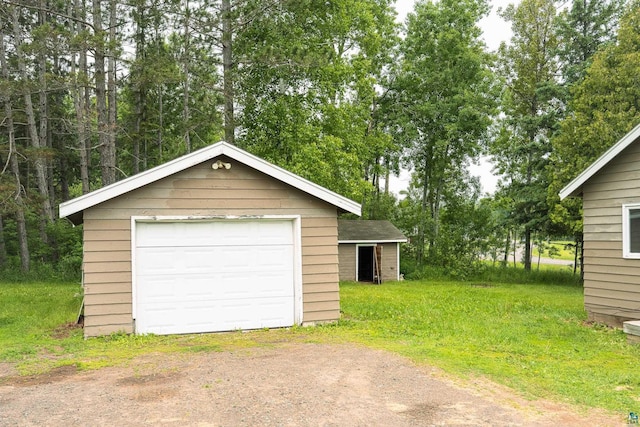 5287 Canosia Rd, Twig, MN 55779 - detached garage with driveway