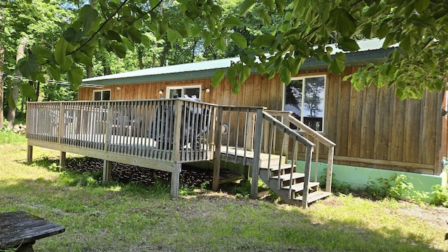 XX3 Sugar Bush Trl, Orr, MN 55771 - view of wooden deck