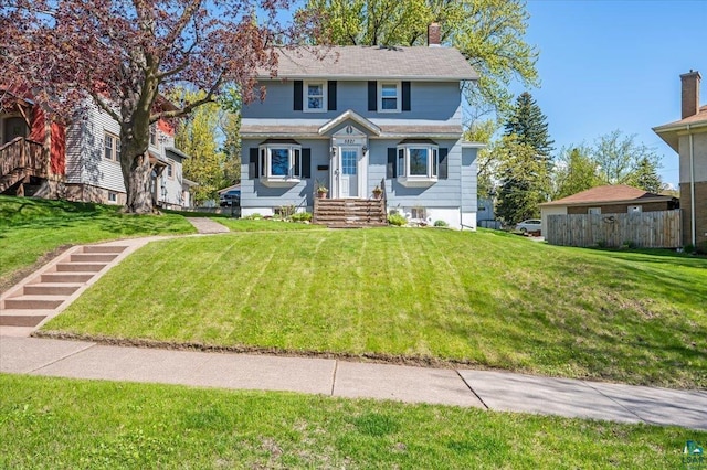 5521 Huntington St, Duluth, MN 55807 - view of front of property with a chimney