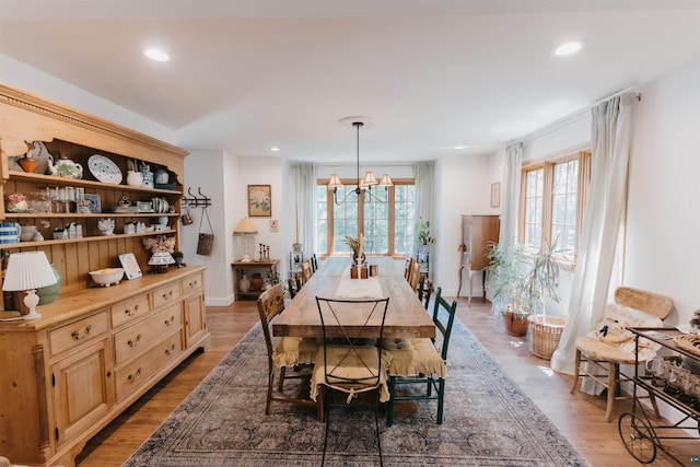 27 Ryan Ln, Esko, MN 55733 - dining space featuring recessed lighting and light wood-style floors