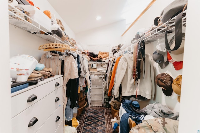 27 Ryan Ln, Esko, MN 55733 - walk in closet featuring lofted ceiling