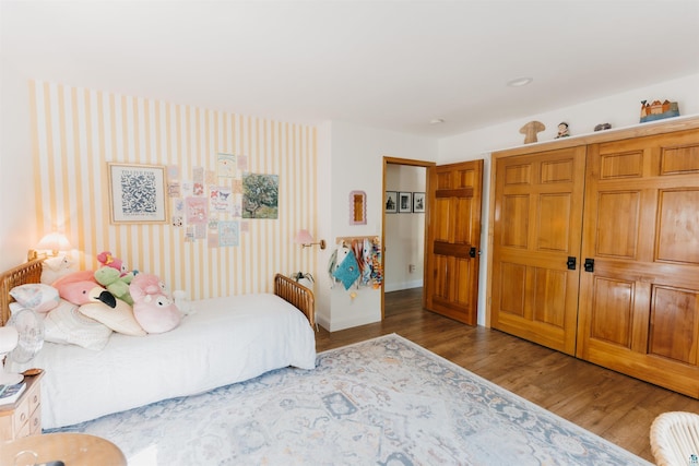 27 Ryan Ln, Esko, MN 55733 - bedroom with wood finished floors and a closet