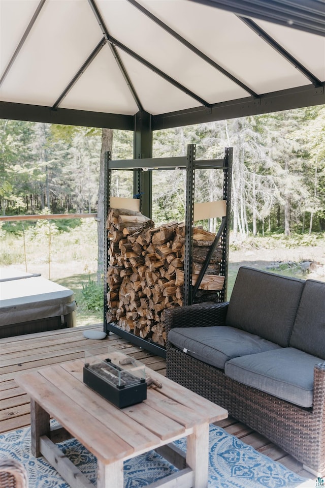 27 Ryan Ln, Esko, MN 55733 - view of patio / terrace with outdoor lounge area