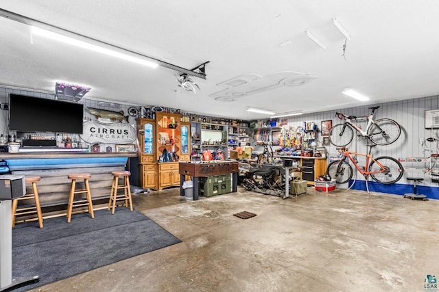 4750 Morris Thomas Rd, Hermantown, MN 55811 - garage featuring a workshop area