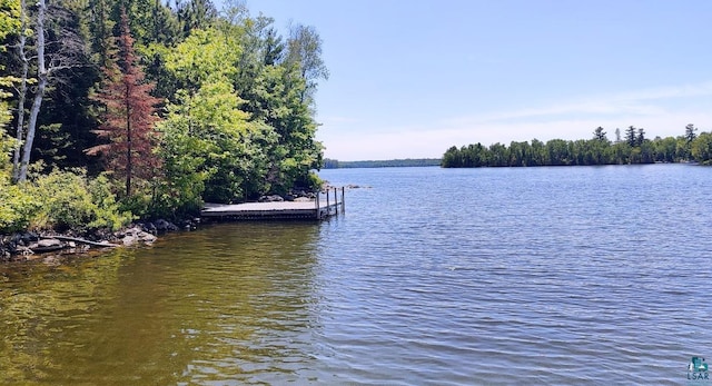 2357 Retreat Lodge Rd, Cook, MN 55723 - dock area featuring a water view