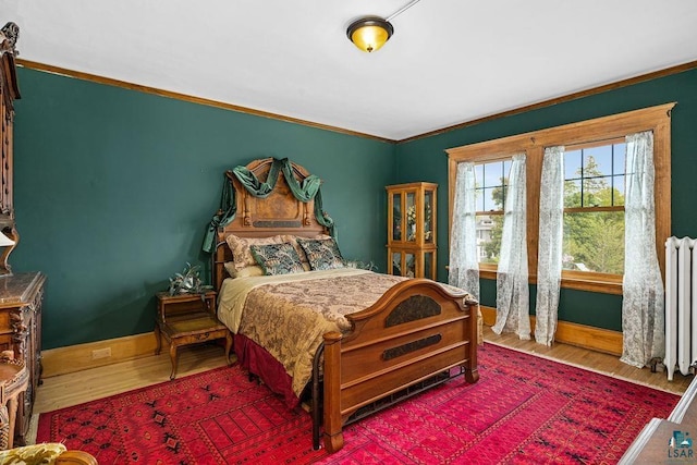 2319 E 4th St, Duluth, MN 55812 - bedroom featuring wood finished floors and crown molding