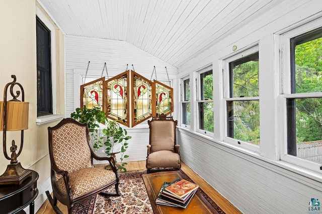 2319 E 4th St, Duluth, MN 55812 - sunroom with wooden ceiling and lofted ceiling
