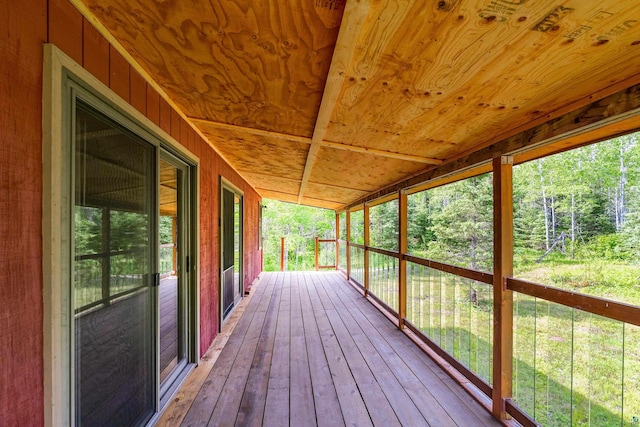 1612 Pequaywan Lake Rd, Ault, MN 55602 - view of wooden deck