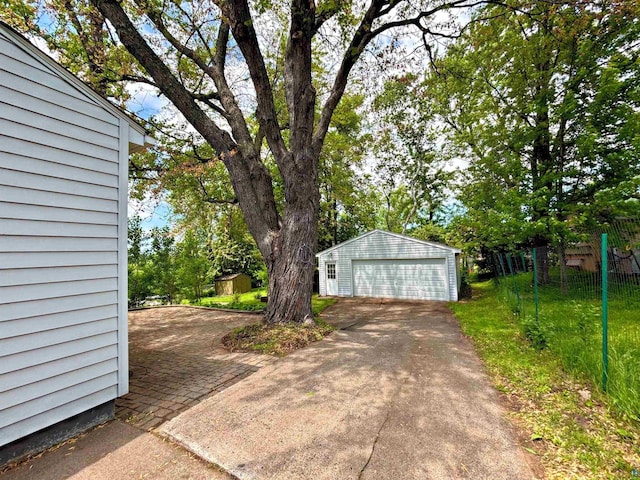 35 E Faribault St, Duluth, MN 55803 - view of yard with a garage and an outbuilding