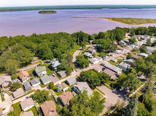 996 85th Ave W, Duluth, MN 55808 - aerial overview of property's location with nearby suburban area and a nearby body of water
