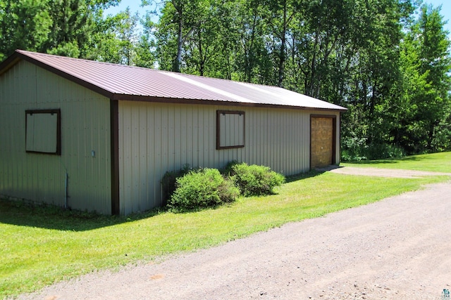 2338 Olson Rd, Carlton, MN 55718 - view of outbuilding featuring driveway