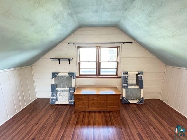 1339 92nd Ave W, Duluth, MN 55808 - bonus room with wood finished floors, lofted ceiling, and a textured ceiling