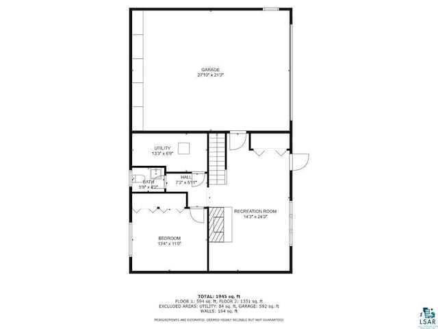 5525 Highland St, Duluth, MN 55807 - view of home floor plan