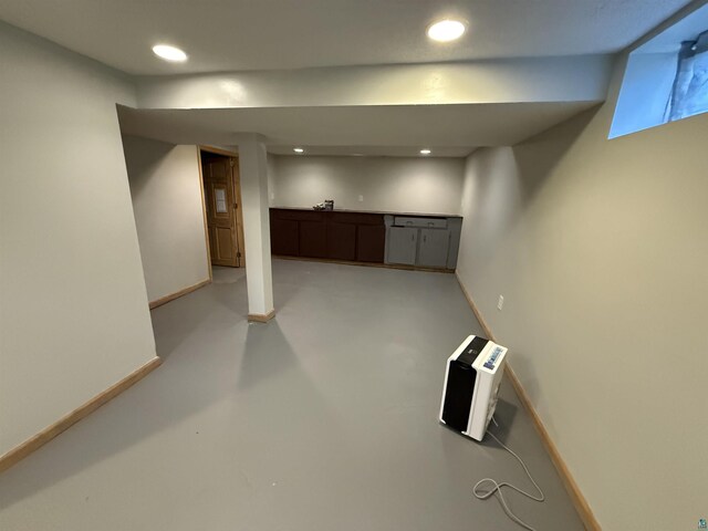812 Allen St, Cloquet, MN 55720 - finished basement featuring recessed lighting