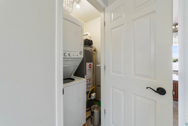 524 Marina Dr Unit 524, Superior, WI 54880 - laundry area with stacked washer and clothes dryer