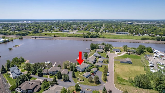 524 Marina Dr Unit 524, Superior, WI 54880 - view of property location featuring a nearby body of water and nearby suburban area